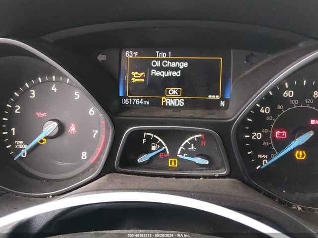 45163213 :رقم المزاد ، 1FADP3H23JL312775 vin ، 2018 Ford Focus Sel مزاد بيع