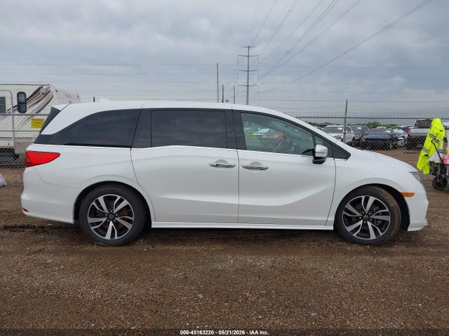 45163220 :رقم المزاد ، 5FNRL6H95LB019895 vin ، 2020 Honda Odyssey Elite مزاد بيع