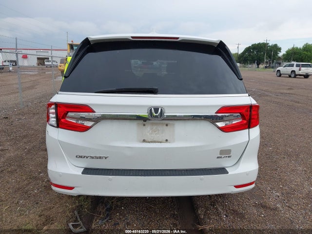 45163220 :رقم المزاد ، 5FNRL6H95LB019895 vin ، 2020 Honda Odyssey Elite مزاد بيع