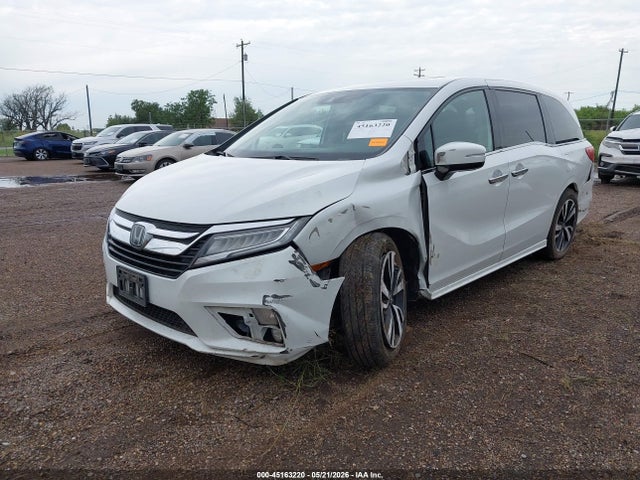 45163220 :رقم المزاد ، 5FNRL6H95LB019895 vin ، 2020 Honda Odyssey Elite مزاد بيع