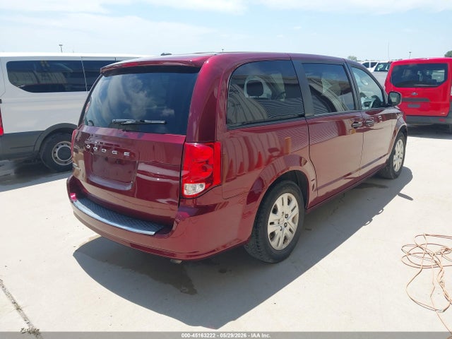 45163222 :رقم المزاد ، 2C4RDGBG7LR225296 vin ، 2020 Dodge Grand Caravan Se مزاد بيع