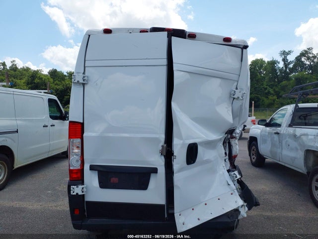 2023 Ram Promaster 2500 High Roof 159 Wb მანქანა იყიდება აუქციონზე, vin: 3C6LRVDG8PE524738, აუქციონის ნომერი: 45163252