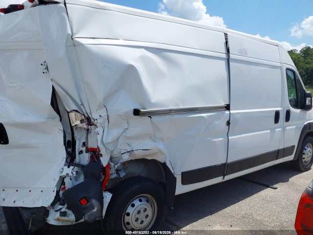 2023 Ram Promaster 2500 High Roof 159 Wb მანქანა იყიდება აუქციონზე, vin: 3C6LRVDG8PE524738, აუქციონის ნომერი: 45163252
