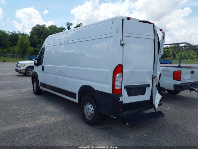 2023 Ram Promaster 2500 High Roof 159 Wb მანქანა იყიდება აუქციონზე, vin: 3C6LRVDG8PE524738, აუქციონის ნომერი: 45163252