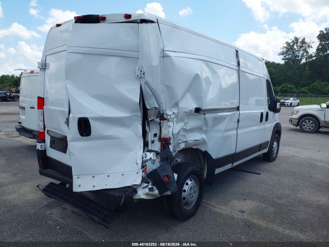 2023 Ram Promaster 2500 High Roof 159 Wb მანქანა იყიდება აუქციონზე, vin: 3C6LRVDG8PE524738, აუქციონის ნომერი: 45163252