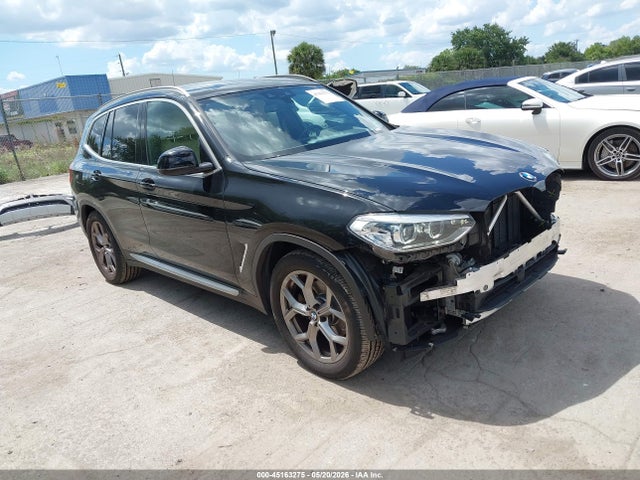 45163275 :رقم المزاد ، 5UXTY3C08M9F36815 vin ، 2021 Bmw X3 Sdrive30i مزاد بيع