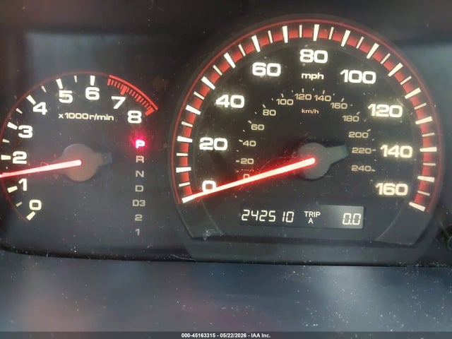 45163315 :رقم المزاد ، 1HGCM72697A002055 vin ، 2007 Honda Accord 2.4 Ex مزاد بيع
