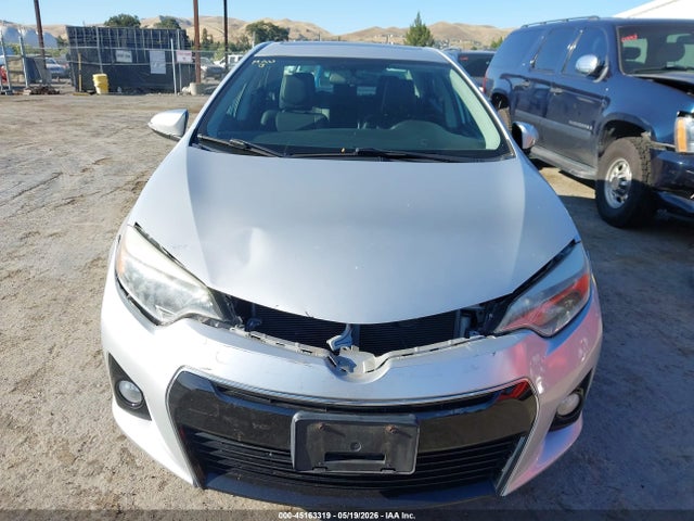 2016 Toyota Corolla S Plus მანქანა იყიდება აუქციონზე, vin: 2T1BURHE0GC509832, აუქციონის ნომერი: 45163319