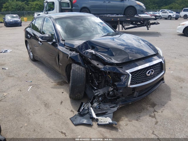 Продажа на аукционе авто 2018 Infiniti Q50 3.0t Luxe, vin: JN1EV7AP2JM590744, номер лота: 45163333