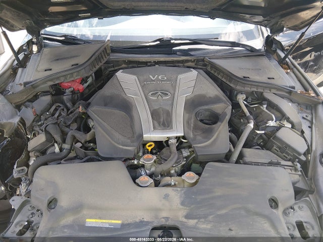 45163333 :رقم المزاد ، JN1EV7AP2JM590744 vin ، 2018 Infiniti Q50 3.0t Luxe مزاد بيع