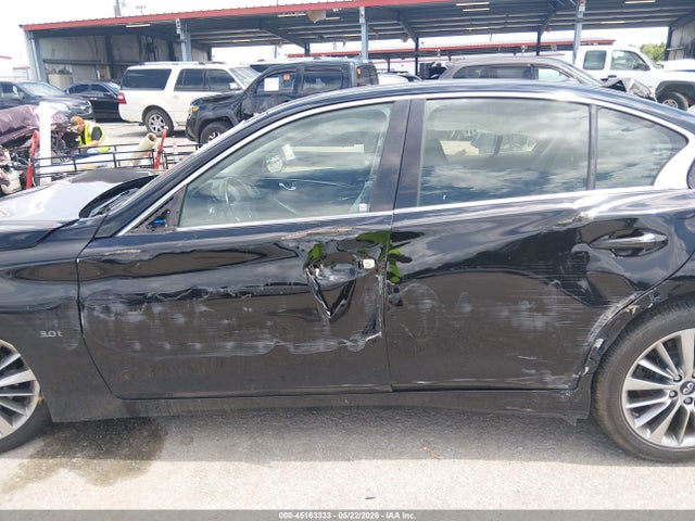 45163333 :رقم المزاد ، JN1EV7AP2JM590744 vin ، 2018 Infiniti Q50 3.0t Luxe مزاد بيع