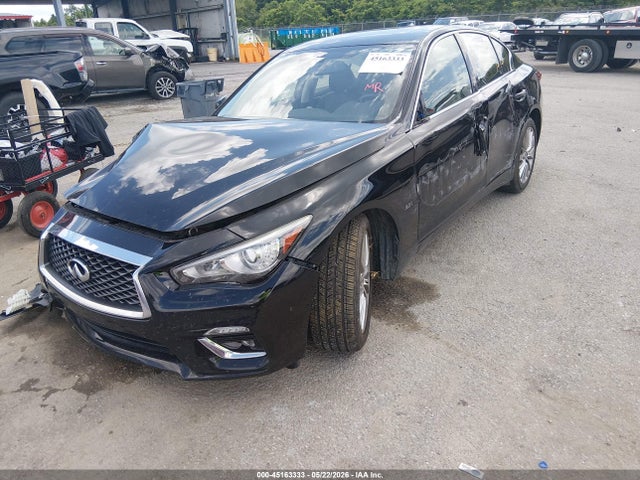 45163333 :رقم المزاد ، JN1EV7AP2JM590744 vin ، 2018 Infiniti Q50 3.0t Luxe مزاد بيع