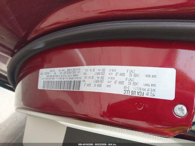 45163390 :رقم المزاد ، 2C4RC1H78LR211057 vin ، 2020 Chrysler Pacifica Hybrid Touring مزاد بيع