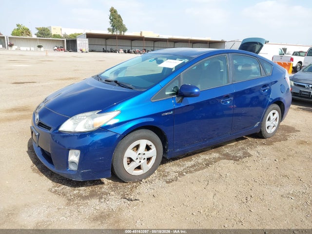 2011 Toyota Prius Two მანქანა იყიდება აუქციონზე, vin: JTDKN3DU2B0250500, აუქციონის ნომერი: 45163397