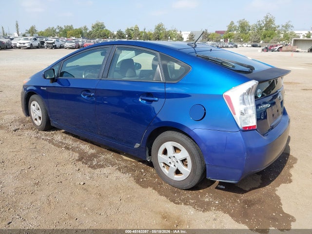 2011 Toyota Prius Two მანქანა იყიდება აუქციონზე, vin: JTDKN3DU2B0250500, აუქციონის ნომერი: 45163397