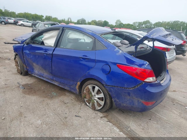 2012 Hyundai Accent Gls მანქანა იყიდება აუქციონზე, vin: KMHCU4AE2CU168475, აუქციონის ნომერი: 45163398