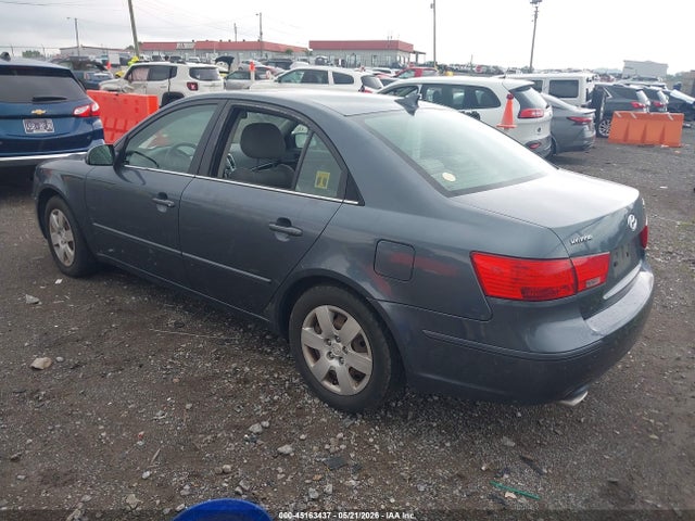 2009 Hyundai Sonata Gls V6 მანქანა იყიდება აუქციონზე, vin: 5NPET46F39H516918, აუქციონის ნომერი: 45163437