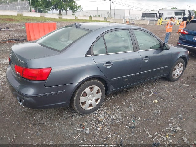 2009 Hyundai Sonata Gls V6 მანქანა იყიდება აუქციონზე, vin: 5NPET46F39H516918, აუქციონის ნომერი: 45163437