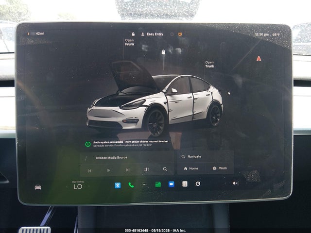 2023 Tesla Model Y Awd/long Range Dual Motor All-wheel Drive მანქანა იყიდება აუქციონზე, vin: 7SAYGDEE4PA076343, აუქციონის ნომერი: 45163445