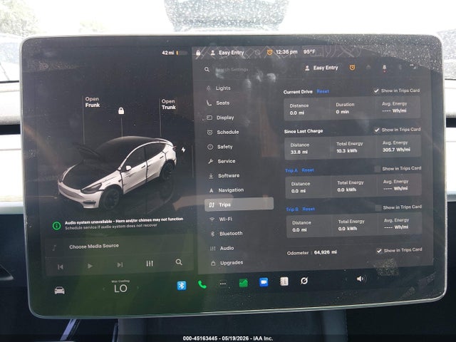 2023 Tesla Model Y Awd/long Range Dual Motor All-wheel Drive მანქანა იყიდება აუქციონზე, vin: 7SAYGDEE4PA076343, აუქციონის ნომერი: 45163445