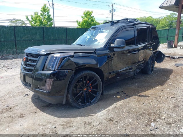 45163460 :رقم المزاد ، 1GYS4NKJ4FR668897 vin ، 2015 Cadillac Escalade Premium مزاد بيع