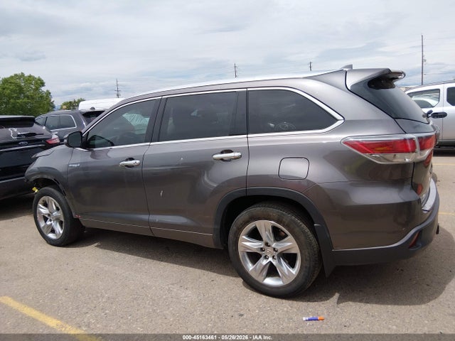 Aukcja sprzedaży 2015 Toyota Highlander Hybrid Limited Platinum V6, vin: 5TDDCRFH8FS010582, numer aukcji: 45163461