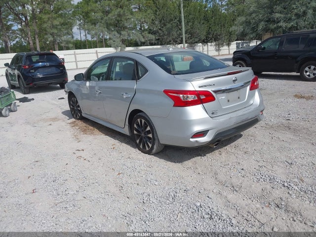2017 Nissan Sentra Sr მანქანა იყიდება აუქციონზე, vin: 3N1AB7AP5HY281154, აუქციონის ნომერი: 45163547