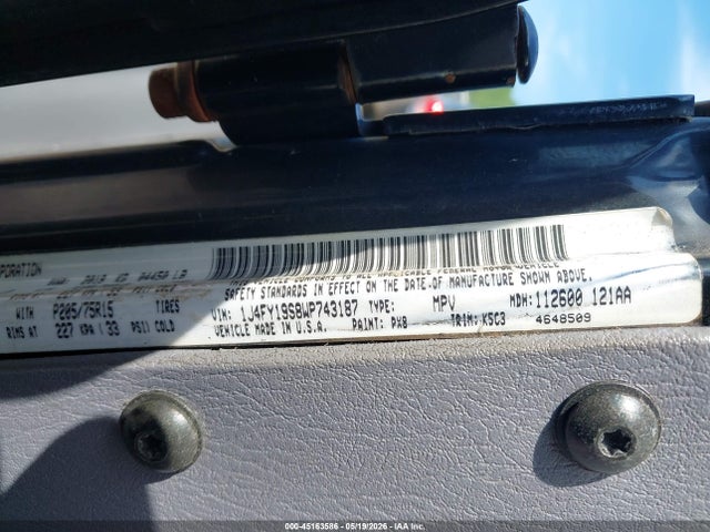 Продаж на аукціоні авто 1998 Jeep Wrangler Sport, vin: 1J4FY19S8WP743187, номер лоту: 45163586