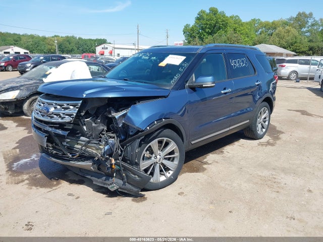2018 Ford Explorer Limited მანქანა იყიდება აუქციონზე, vin: 1FM5K8F80JGB67040, აუქციონის ნომერი: 45163623