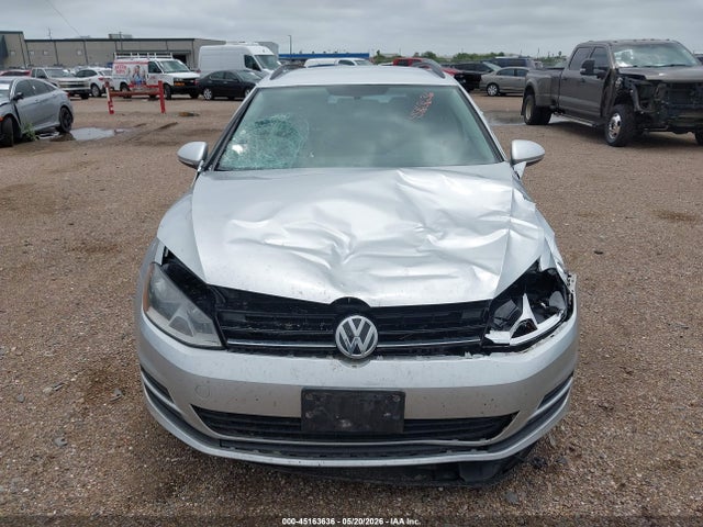 2017 Volkswagen Golf Sportwagen Tsi S მანქანა იყიდება აუქციონზე, vin: 3VWC17AU1HM504258, აუქციონის ნომერი: 45163636