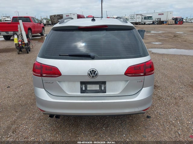 2017 Volkswagen Golf Sportwagen Tsi S მანქანა იყიდება აუქციონზე, vin: 3VWC17AU1HM504258, აუქციონის ნომერი: 45163636