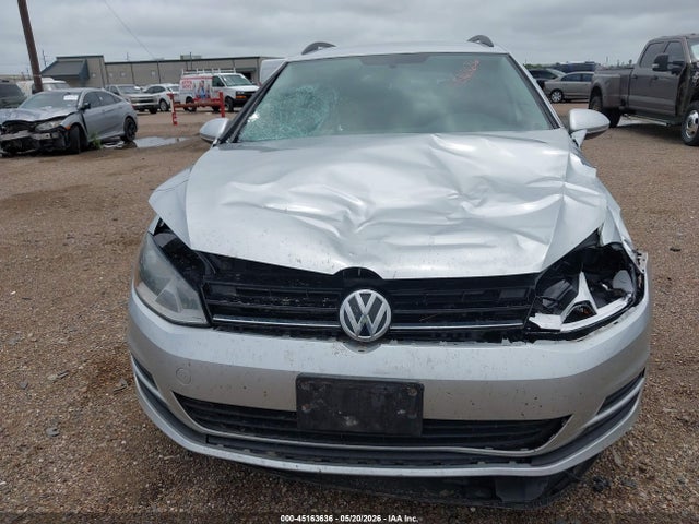 2017 Volkswagen Golf Sportwagen Tsi S მანქანა იყიდება აუქციონზე, vin: 3VWC17AU1HM504258, აუქციონის ნომერი: 45163636