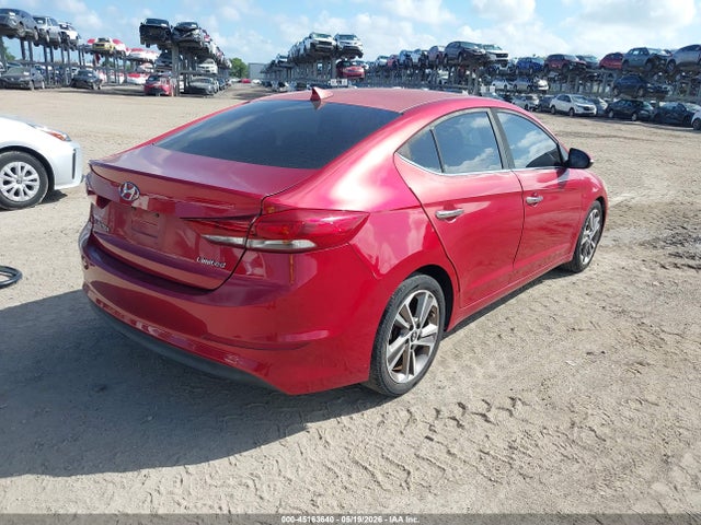 2017 Hyundai Elantra Limited მანქანა იყიდება აუქციონზე, vin: 5NPD84LF1HH188852, აუქციონის ნომერი: 45163640