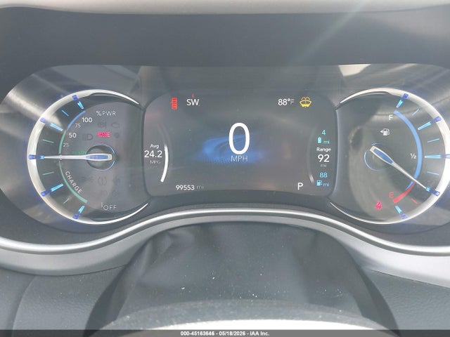 45163646 :رقم المزاد ، 2C4RC1H73JR163612 vin ، 2018 Chrysler Pacifica Hybrid Touring Plus مزاد بيع