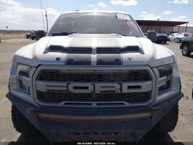 45163665 :رقم المزاد ، 1FTFW1RG9HFB66590 vin ، 2017 Ford F-150 Raptor مزاد بيع