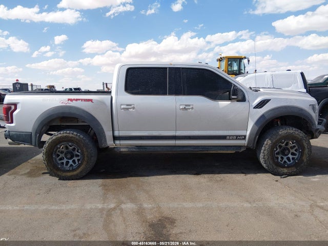 45163665 :رقم المزاد ، 1FTFW1RG9HFB66590 vin ، 2017 Ford F-150 Raptor مزاد بيع