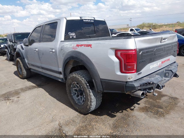 45163665 :رقم المزاد ، 1FTFW1RG9HFB66590 vin ، 2017 Ford F-150 Raptor مزاد بيع