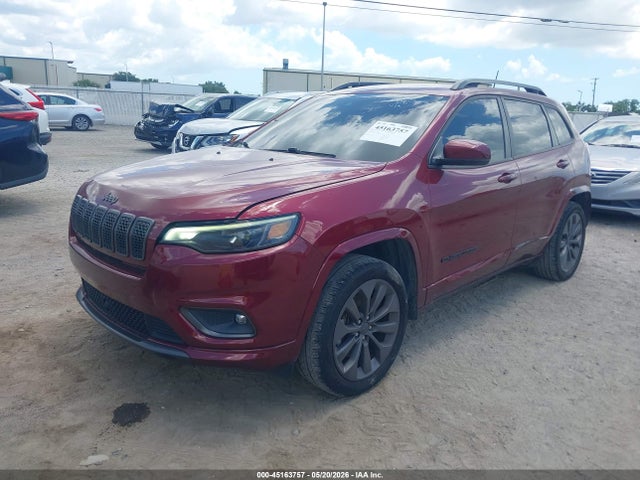 2020 Jeep Cherokee High Altitude Fwd მანქანა იყიდება აუქციონზე, vin: 1C4PJLDXXLD634515, აუქციონის ნომერი: 45163757