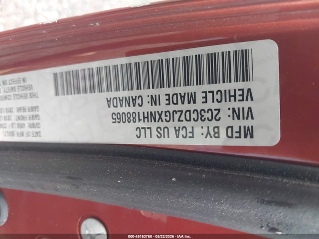 Продажа на аукционе авто 2022 Dodge Challenger Gt, vin: 2C3CDZJGXNH188065, номер лота: 45163760