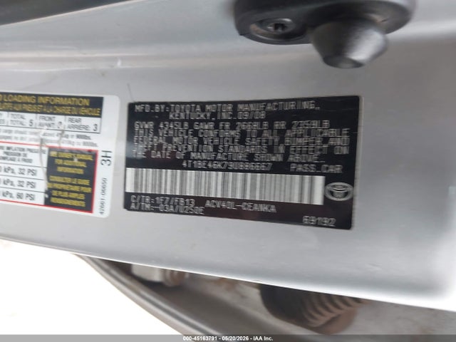 Aukcja sprzedaży 2009 Toyota Camry Le, vin: 4T1BE46K79U886667, numer aukcji: 45163791