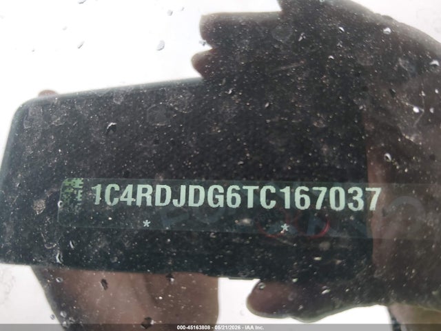 45163808 :رقم المزاد ، 1C4RDJDG6TC167037 vin ، 2026 Dodge Durango Gt Awd مزاد بيع