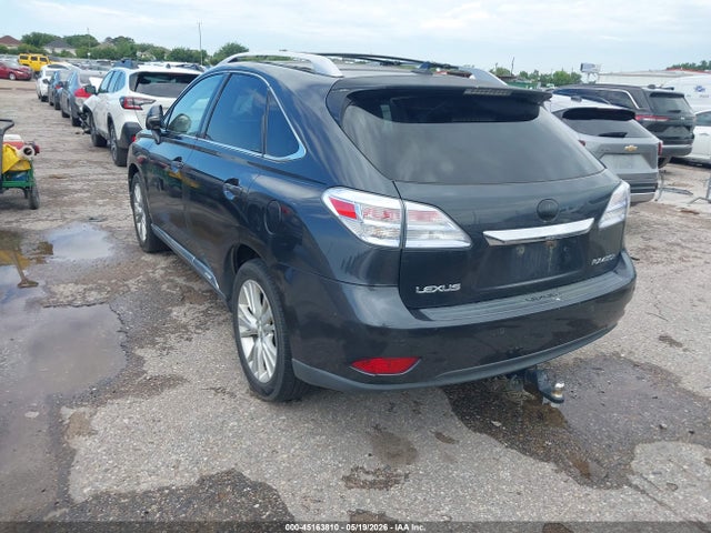 Aukcja sprzedaży 2010 Lexus Rx 450h, vin: JTJBC1BA2A2015291, numer aukcji: 45163810