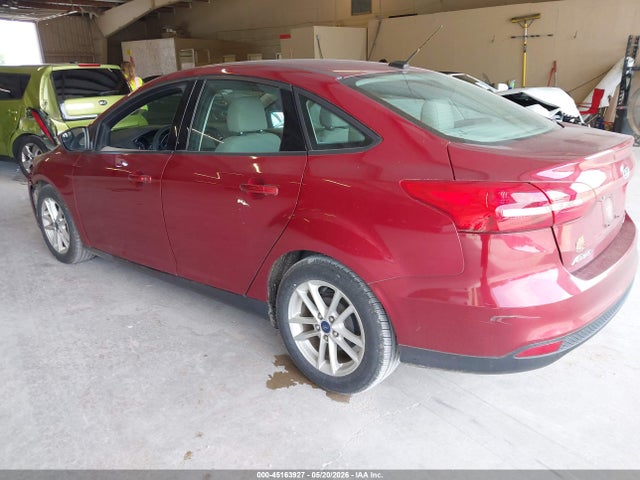 2015 Ford Focus Se მანქანა იყიდება აუქციონზე, vin: 1FADP3F20FL372734, აუქციონის ნომერი: 45163927