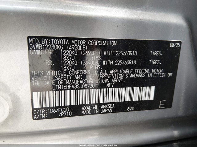 Toyota Rav4 Hybrid Se 2025 JTM16RFV8SJ087301 Image 9