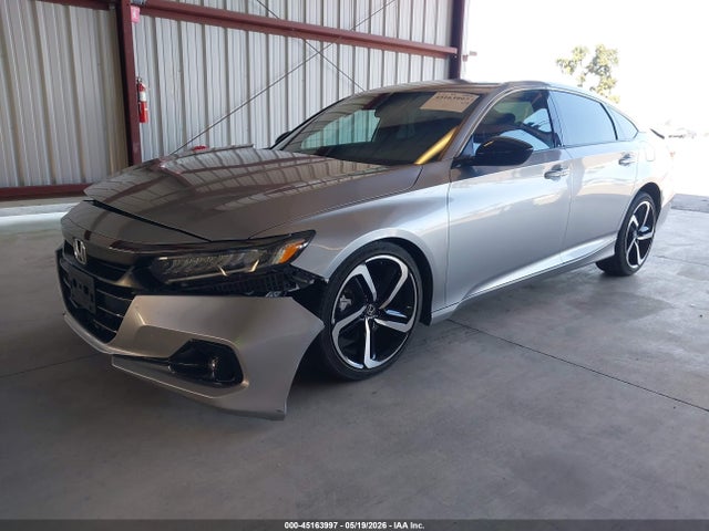 2021 Honda Accord Sport მანქანა იყიდება აუქციონზე, vin: 1HGCV1F35MA081598, აუქციონის ნომერი: 45163997