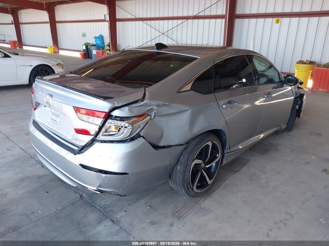 2021 Honda Accord Sport მანქანა იყიდება აუქციონზე, vin: 1HGCV1F35MA081598, აუქციონის ნომერი: 45163997