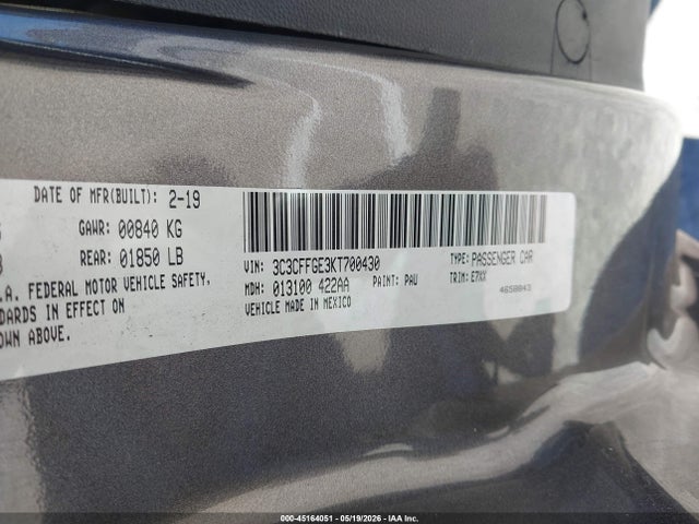 Fiat 500E BATTERY ELECTRIC 2019 3C3CFFGE3KT700430 Image 9