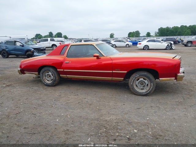 Aukcja sprzedaży 1977 Chevrolet Monte Carlo, vin: 1H57U7R425596, numer aukcji: 45164109