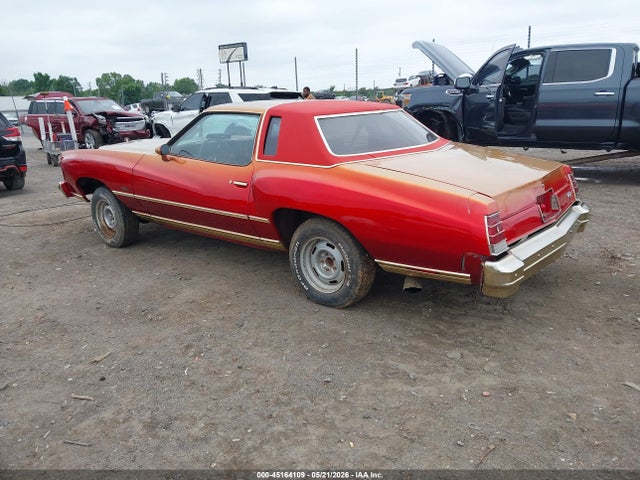 Aukcja sprzedaży 1977 Chevrolet Monte Carlo, vin: 1H57U7R425596, numer aukcji: 45164109