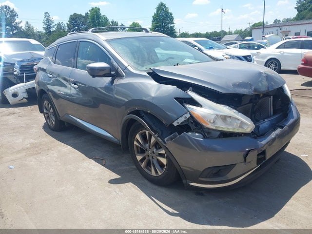 45164166 :رقم المزاد ، 5N1AZ2MH6HN162389 vin ، 2017 Nissan Murano Sl مزاد بيع